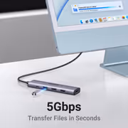 UGREEN Revodok 105 5-in-1 USB-C Hub, 4K HDMI & 100W PD - image 5