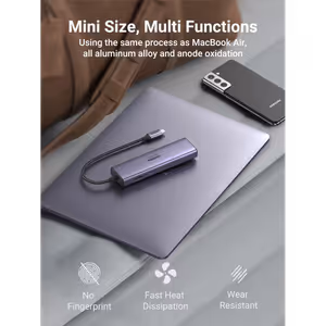 UGREEN Revodok 107 7-in-1 USB-C Hub, 4K HDMI & Ethernet - image 7