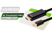 UGREEN Thunderbolt MiniDP to HDMI Cable 4K 30Hz Audio - image 1