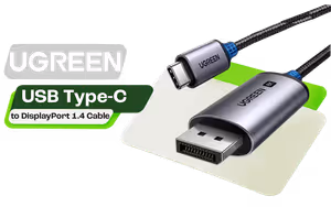 UGREEN DisplayPort 1.4 Cable 1M 8K 60Hz - image 1