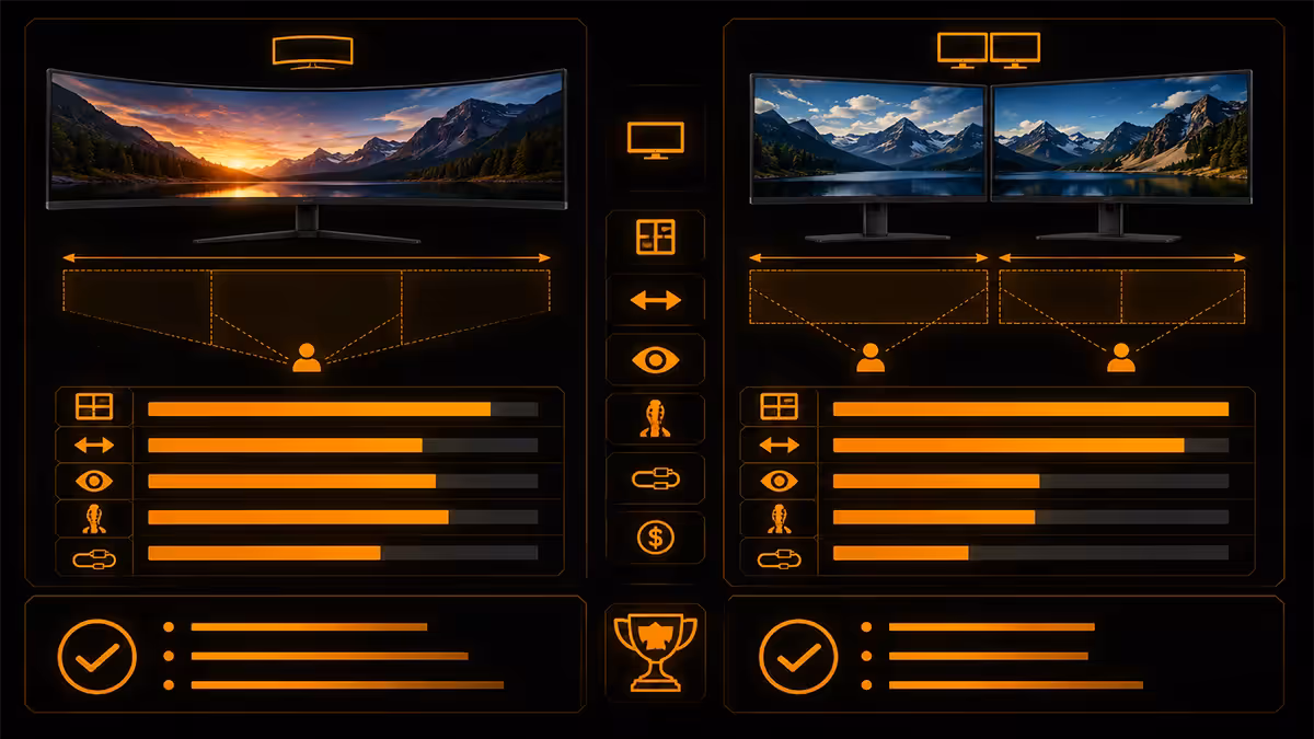 Ultrawide vs dual productivity