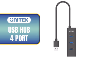 UNITEK 4 Ports USB 3 0 Hub Adapter - Image 1