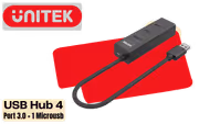 UNITEK Y-3089 4-Port USB 3.0 Hub – SuperSpeed Splitter - image 1