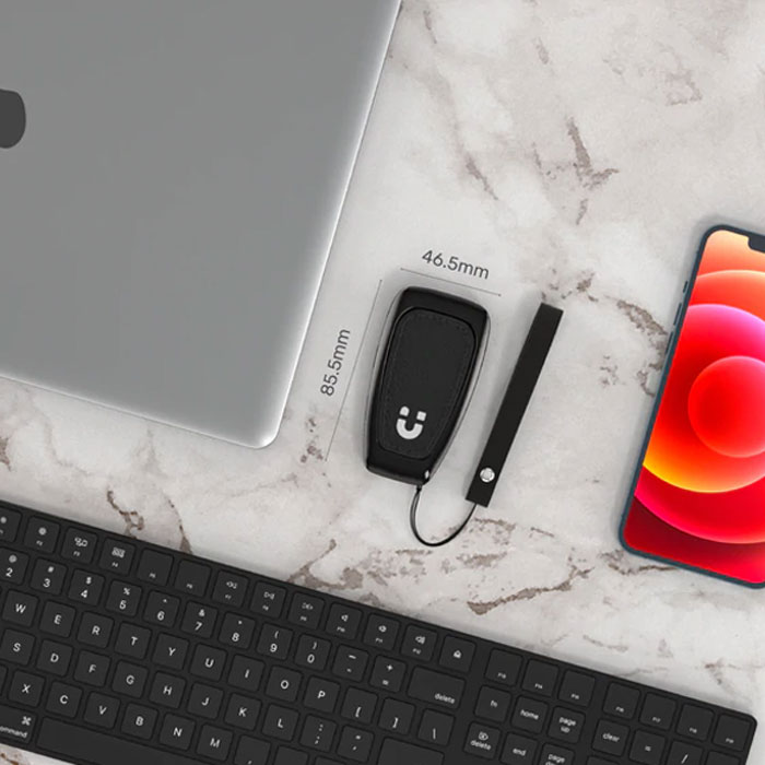 Compact Design of UNITEK uHUB Q4+ 4-in-1 USB-C Hub