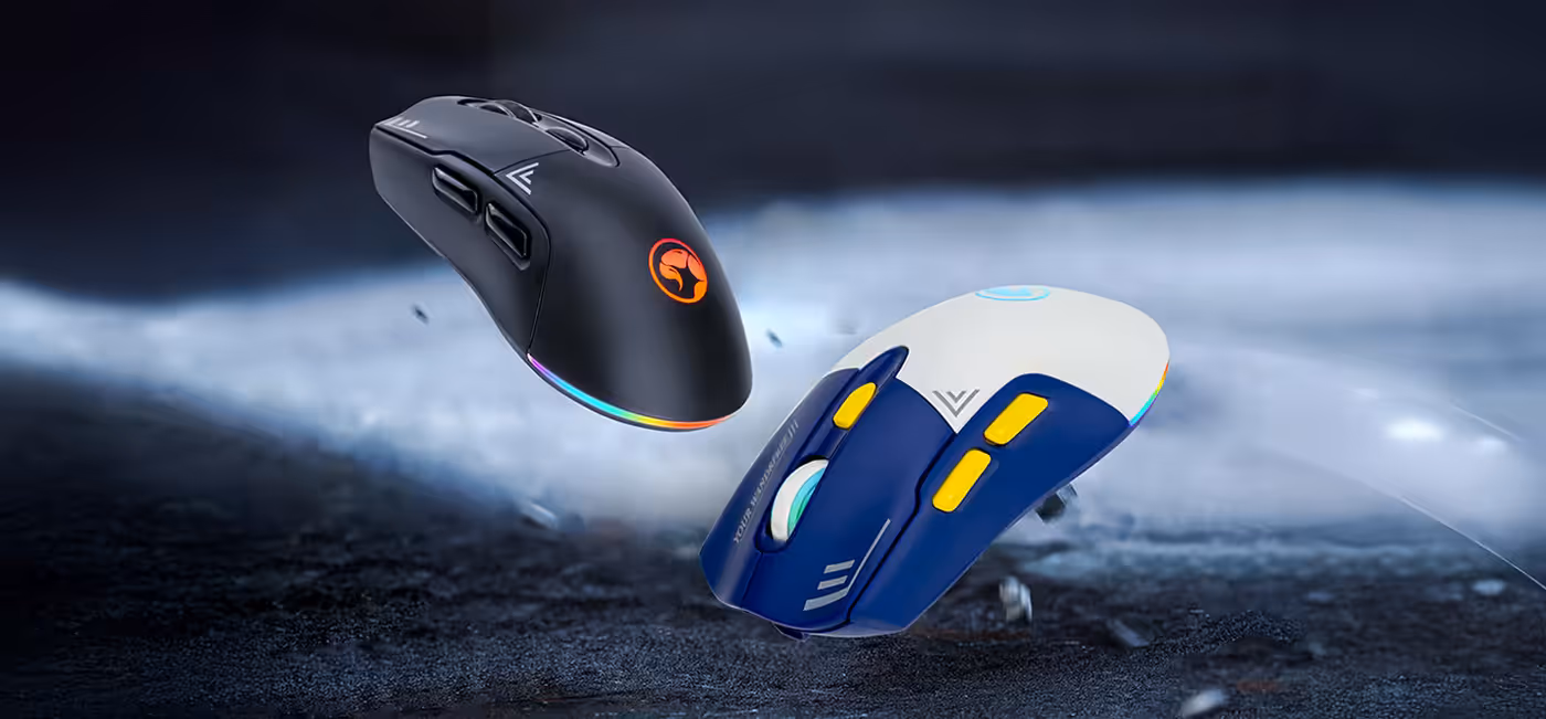 Duke 20 gaming mouse featuring an ergonomic design