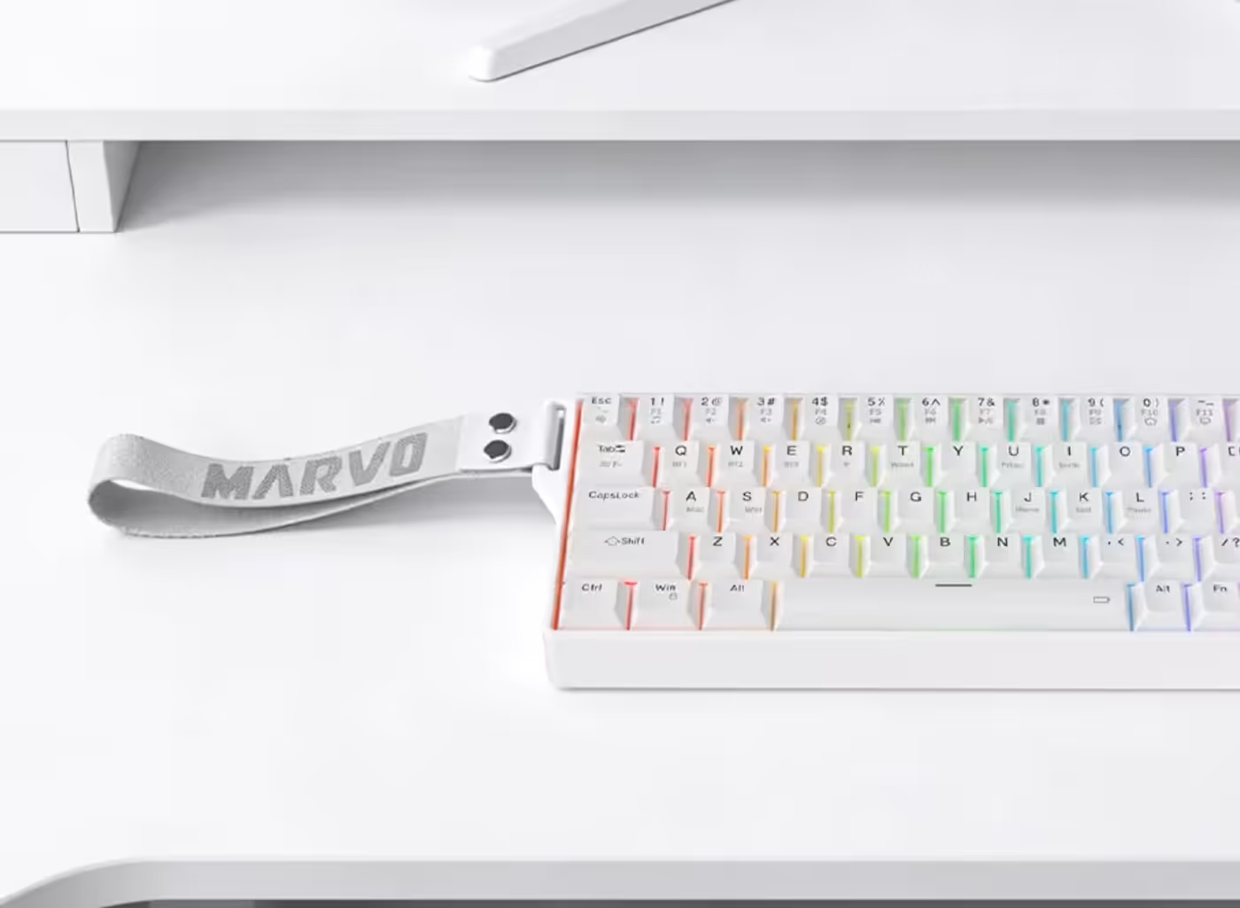 Keyboard accessories including a screwdriver and ribbon for maintenance and multimedia control