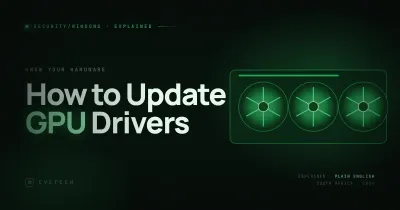 How to Update GPU Drivers — NVIDIA & AMD (South Africa, 2026)
