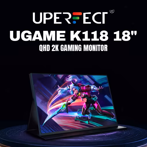 UPERFECT UGame K118 18-inch QHD Portable Gaming Monitor