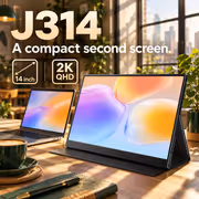 UPERFECT UBegin J314 14" 2K IPS Portable Monitor - image 2