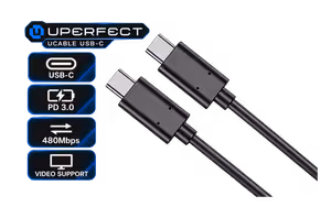 uperfect-ucable-usb-c-charging-cable-pd-30-5k-video - Image 1