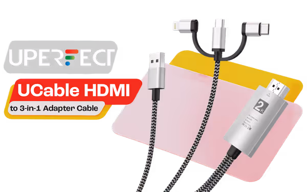 UPERFECT UCable HDMI 3-in-1 Mirroring Adapter - image 1 UPERFECT UCable HDMI 3-in-1 Mirroring Adapter - image 1