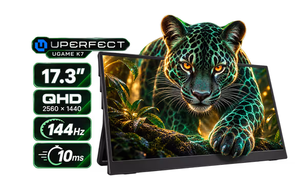 UPERFECT UGame K7 17.3" QHD 144Hz Gaming Monitor - image 1 UPERFECT UGame K7 17.3" QHD 144Hz Gaming Monitor - image 1