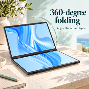 UPERFECT Delta 15.6" FHD Dual Monitor - USB-C - image 3