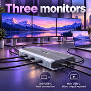 UPERFECT UHub Power X3 3-in-1 USB-C Dock - image 2