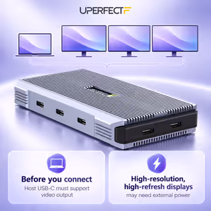 UPERFECT UHub Power X3 3-in-1 USB-C Dock - image 6