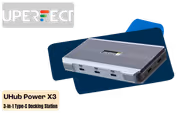 UPERFECT UHub Power X3 3-in-1 USB-C Dock - image 1
