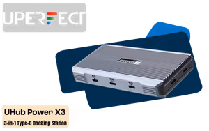UPERFECT UHub Power X3 3-in-1 USB-C Dock - image 1