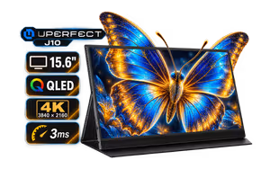 uperfect-j10-15-6-4k-qled-portable-monitor-usb-c-mini-hdmi - Image 1