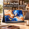 UPERFECT 18.4 4K QLED Portable Monitor (QLED 120% sRGB) - image 2