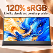 UPERFECT 18.4 4K QLED Portable Monitor (QLED 120% sRGB) - image 3