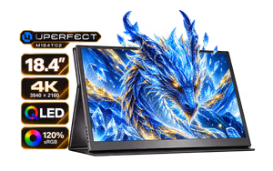 uperfect-18-4-4k-qled-portable-monitor - Image 1