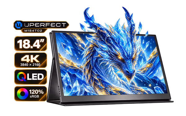 UPERFECT 18.4 4K QLED Portable Monitor (QLED 120% sRGB) - image 1 UPERFECT 18.4 4K QLED Portable Monitor (QLED 120% sRGB) - image 1