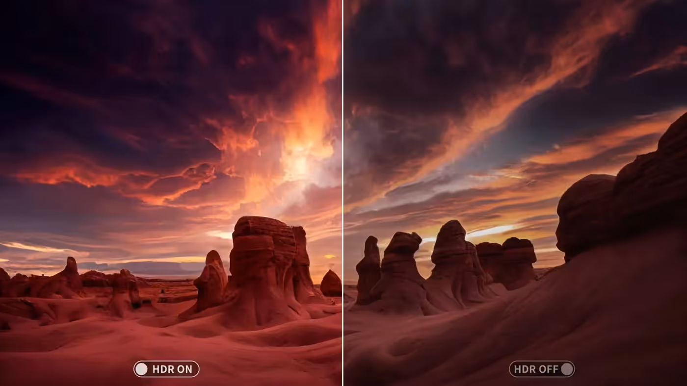 HDR-enabled 13.3-inch 4K OLED MacBook monitor display