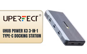 uperfect-uhub-power-x3-3-in-1-type-c-docking-station uperfect-uhub-power-x3-3-in-1-type-c-docking-station - Image 1