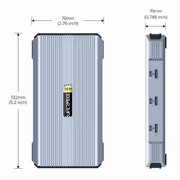 UPERFECT UHub Power X3 3-in-1 USB-C Dock - image 8