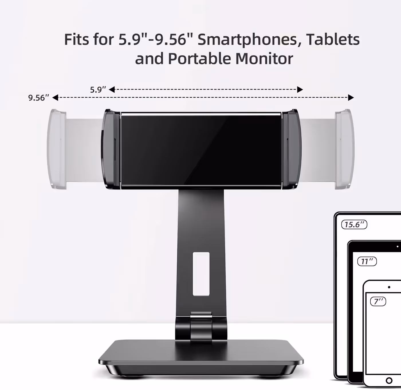 UStand converted into a tripod configuration for filming