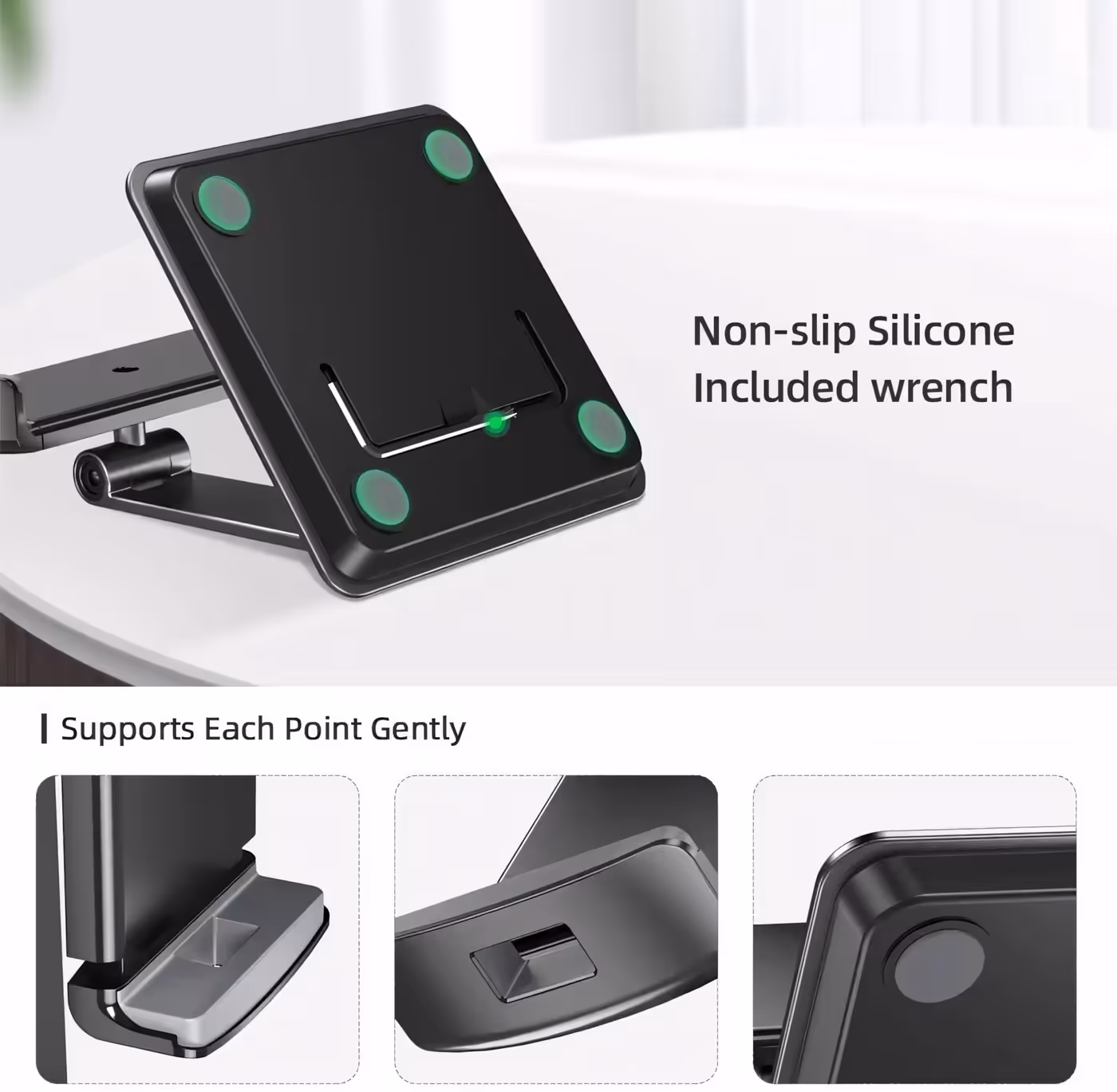 UPERFECT UStand folded flat for travel storage