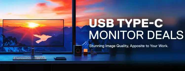 USB Type-C Monitors - High-Resolution Displays