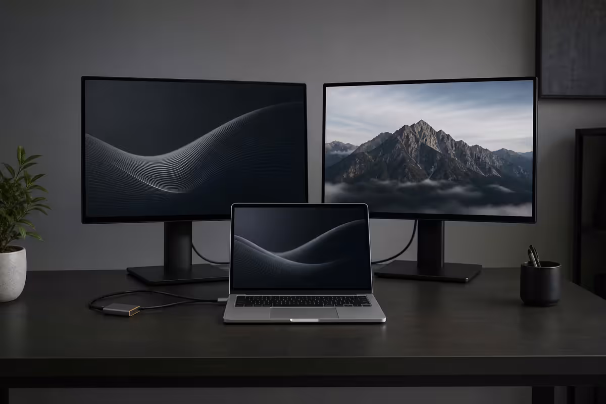 Use Macbook Dual Monitors