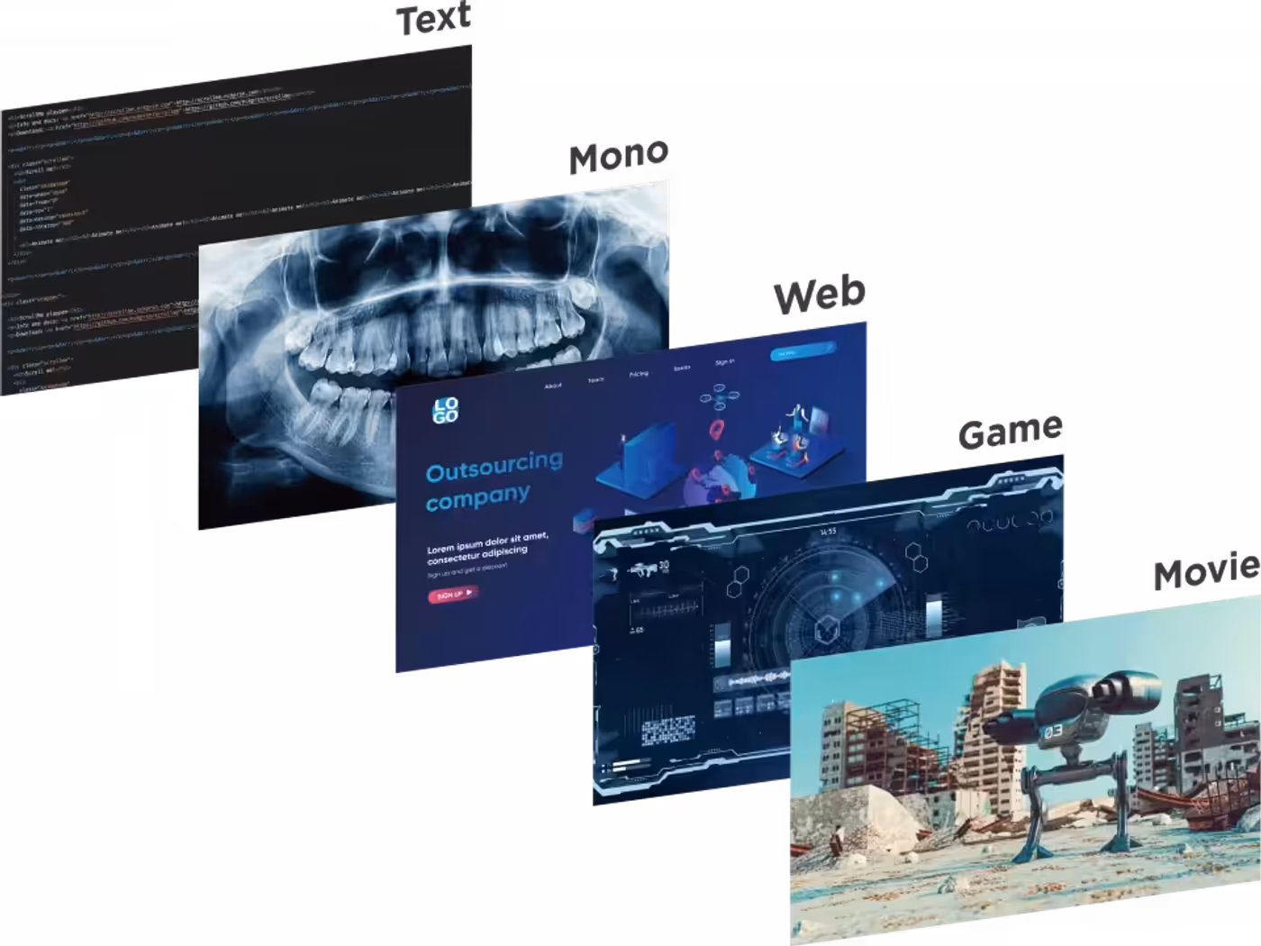 ViewMode color presets optimized for different viewing scenarios