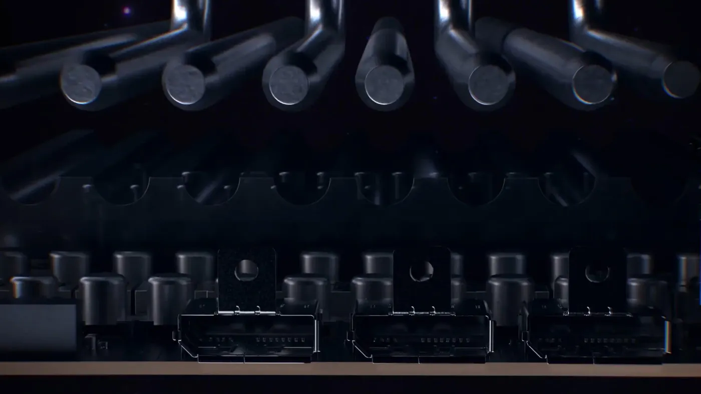 Patented vapor chamber illustrating improved heat dissipation over 10%