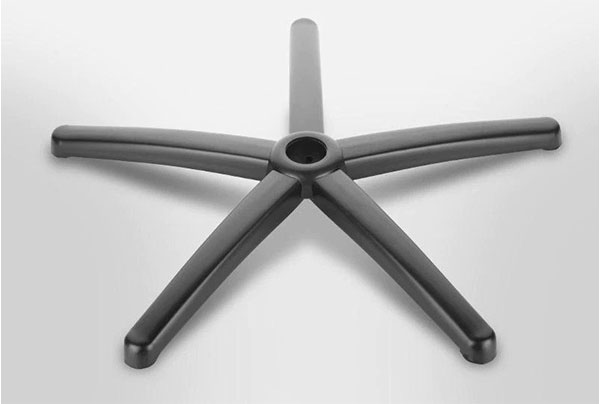 Durable Metal 5 Star Base Construction