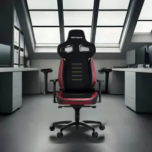 Vertagear PL4800 P-Line Gaming Chair — 163KG Limit, Black/Red - image 7