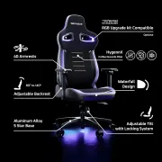 Vertagear PL4800 P-Line Gaming Chair — 163KG Limit, Black/Red - image 4