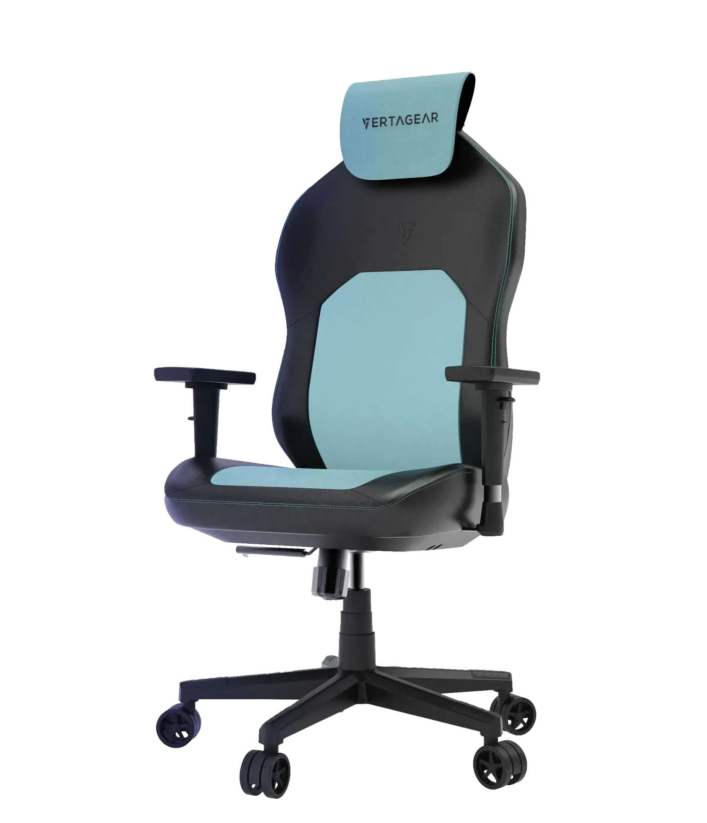 Side view of the Vertagear SL1800 S-Line gaming chair in black and red