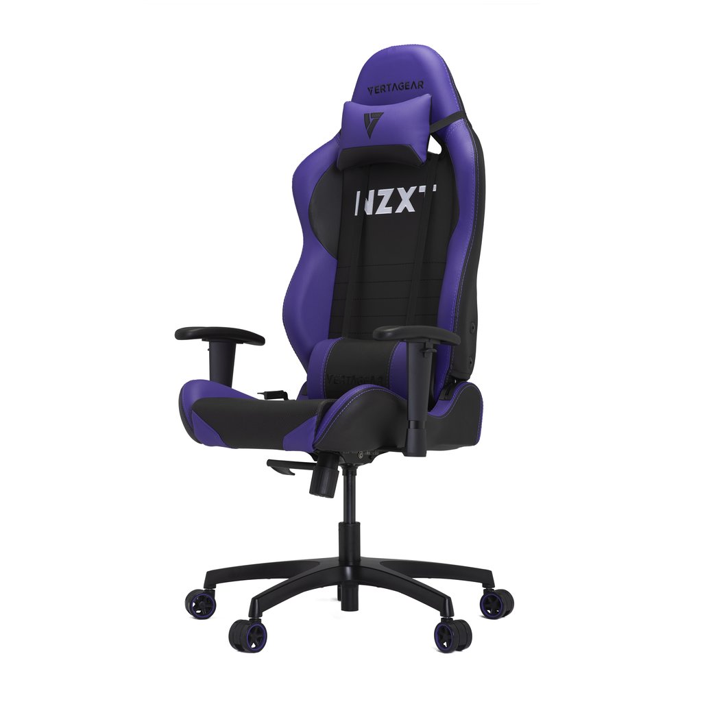 [NZXT EDITION] Vertagear Racing Series S-Line SL2000 Gaming Chairs 150KG  Weight Limit Easy Assembly Adjustable Seat Height PENTA RS1 Casters 