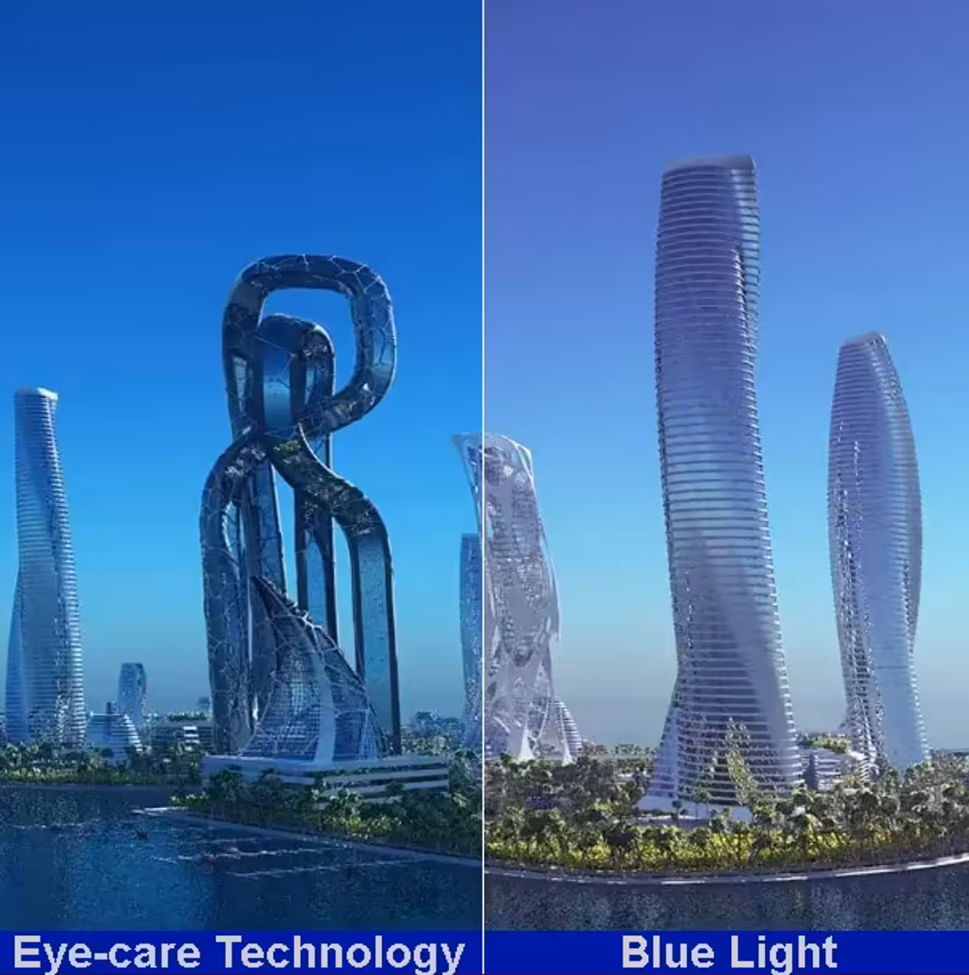 EyeProTech technology icon representing flicker-free and blue light reduction
