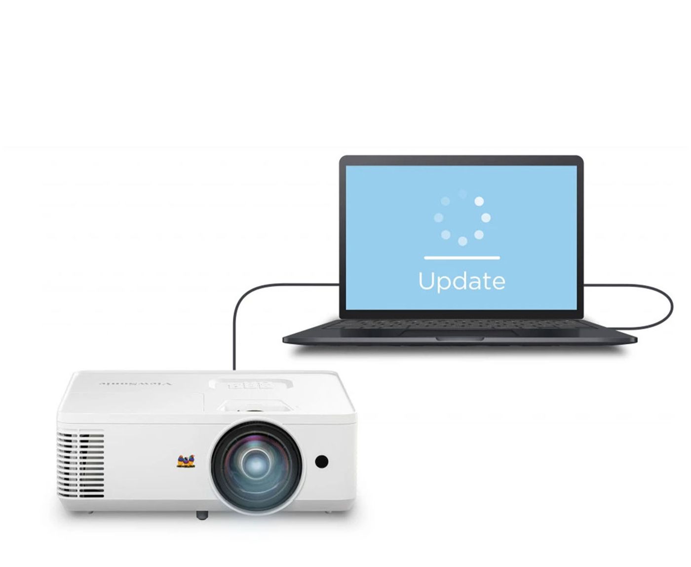 USB onsite software update via laptop connection and tutorial link