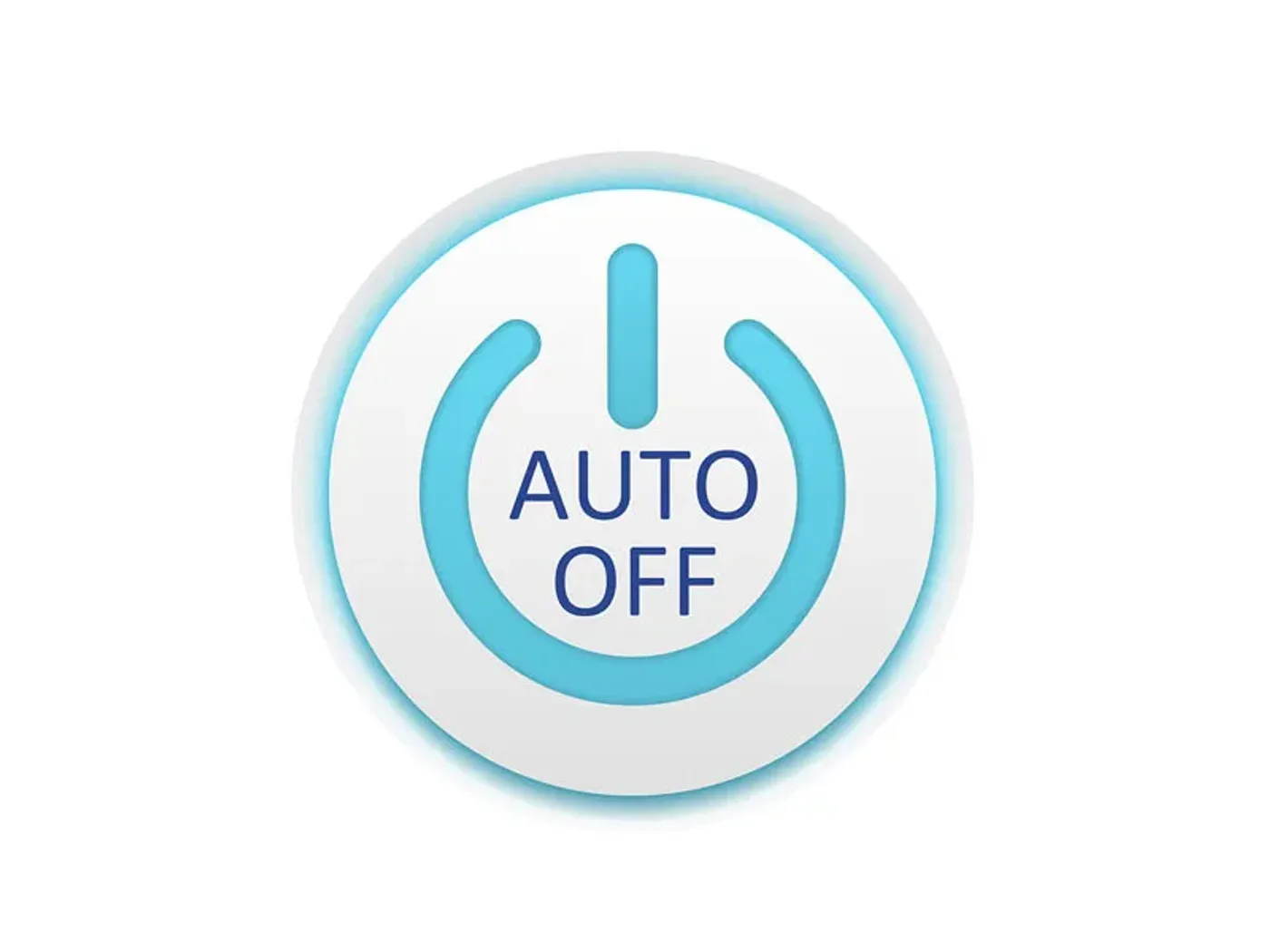 Automatic power-off feature conserving energy when no signal is detected