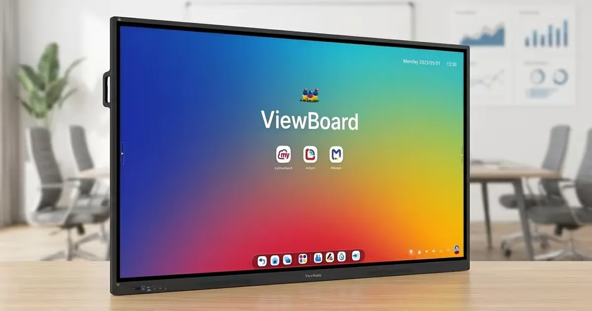 ViewSonic ViewBoard 65" 4K Interactive Display — Android 14 | Evetech