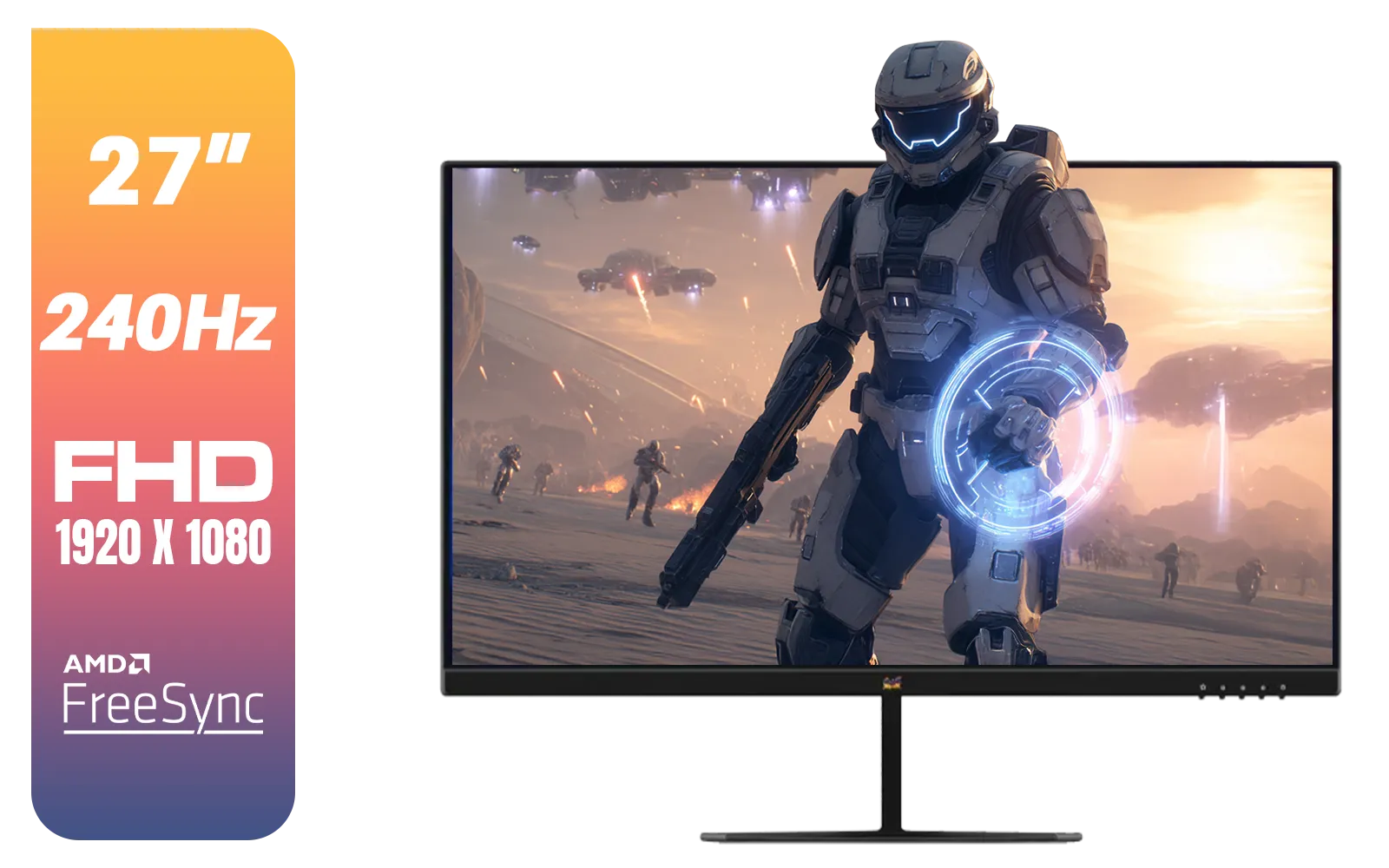 ViewSonic VX2779A-HD-PRO 27" Gaming Monitor / IPS-Level Display / 240Hz Refresh Rate / 1ms MPRT / AMD FreeSync / HDR10 / VX2779A-HD-PRO