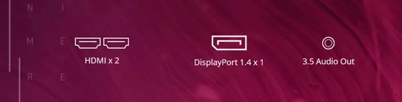 Connectivity Features of ViewSonic Gaming Monitor