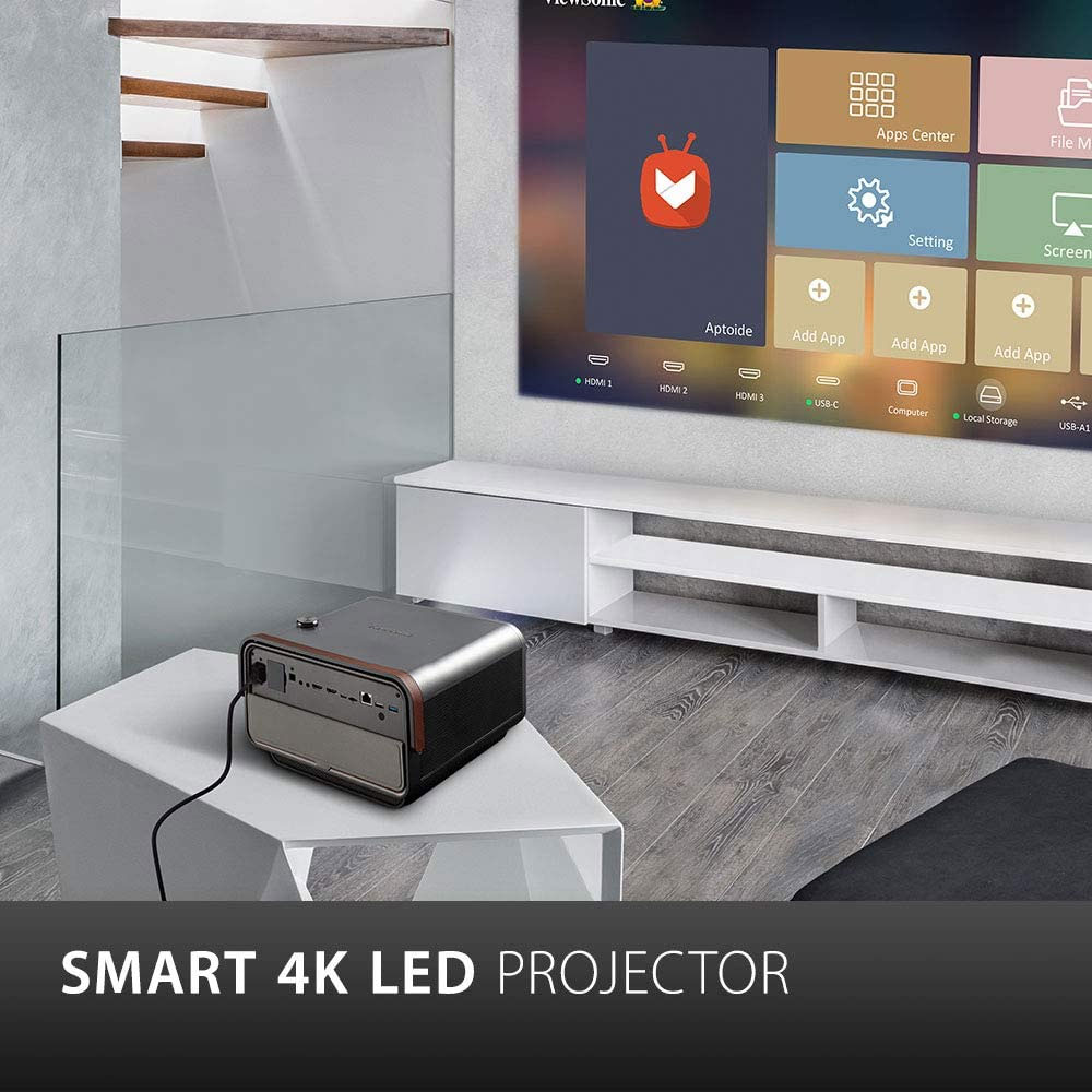 ViewSonic X10 4K UHD 4K Portable Smart LED Projector - Best Deal