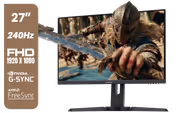 VIEWSONIC XG2709A 27" 240Hz IPS Gaming Monitor - image 1