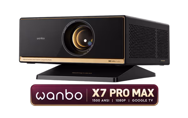 Wanbo X7 Pro Max 1500 ANSI Google TV Projector - image 1 Wanbo X7 Pro Max 1500 ANSI Google TV Projector - image 1