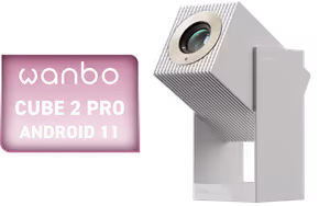 wanbo-cube-2-pro-fhd-projector-white - Image 1